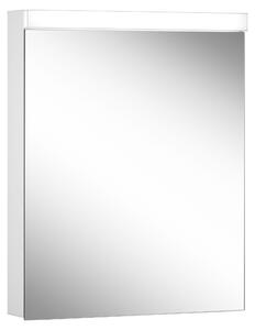 Schneider LOW basic LED Armoire de toilette avec éclairage, 1 porte 60cm, charnières réversibles, 595x120x747mm, 171.260.01.02, 171.260.01.02