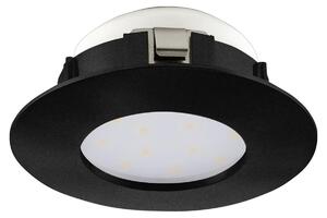 Faretto Ad Incasso Contemporaneo Pineda Policarbonato Nero Led Integrato 4,9W