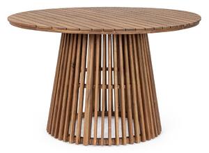 Tavolo da pranzo da giardino rotondo in acacia massiccia ø 120 cm Rodano – Bizzotto