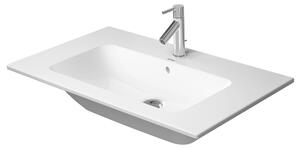 Duravit ME by Starck lavabo pour meuble, avec trop-plein, 1 trou pour robinet, 830mm, 233683AA00, 233683AA00