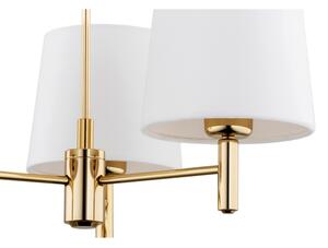 Brilagi - Lampadario su asta MONTE 3xE27/15W/230V crema/oro