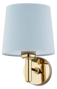 Brilagi - Lampada da parete MONTE 1xE27/60W/230V blu/oro