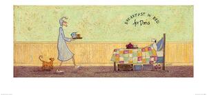 Stampa d'arte Sam Toft - Breakfast in Bed For Doris