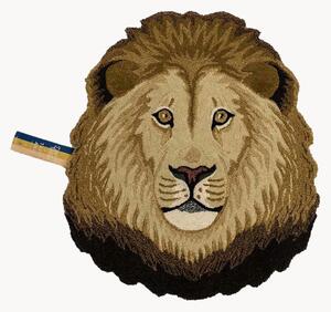 Tappeto in lana a pelo lungo fatto a mano Ari Lion