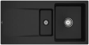 V&B lavello a filo Siluet 60 R Flat con scarico, funzionamento manuale, cromite