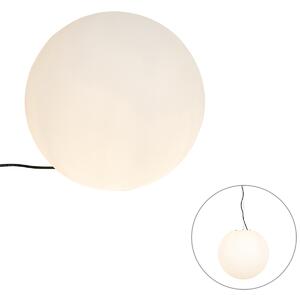Lampada da esterno moderna bianca 45 cm IP65 - Nura