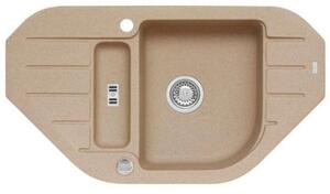 Alveus Niagara lavello in granito 90x50 cm beige 1126055