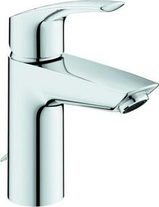 Miscelatore monocomando Grohe per lavabo Eurosmart 1/2", misura S, catena a scomparsa, cromo