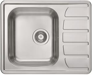 Alveus Zoom lavello in acciaio 61.5x50 cm acciaio 1098940