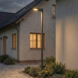 Lampada LED da esterno Arcchio Nefarius, 250 cm, grigio scuro, IP65 Nefarius, Alluminio / Grigio / Zincato, Metallo, Moderno