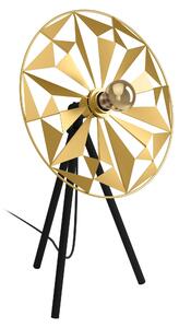 Eglo 43808 CASTANUELO E27 lampada da tavolo 370x270mm oro nero