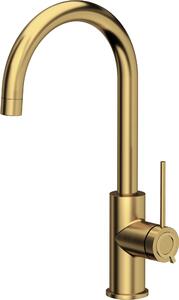 Quadron Jodie Slim rubinetto da cucina verticale oro/oro antico 3623511_PVDG1