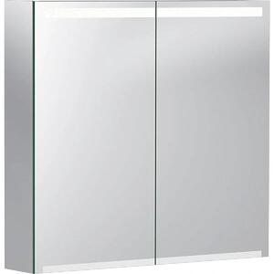 Geberit Option Armoire de toilette avec éclairage intégré, deux portes, largeur 75cm, 500.205.00.1, 500.205.00.1