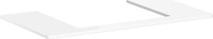 Hansgrohe Xelu Q Console avec découpe au centre, 980x550, pour vasque à poser 600x480mm, polie, 54110050, 54110050