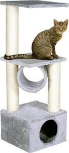 Albero per graffiare per gatti Flamingo, modello Baretti, colore grigio