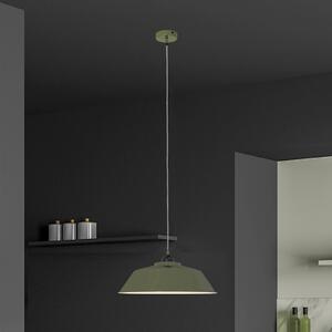 Mexlite Lampada a sospensione Nove, dimmerabile, Verde, Cucina, Metallo, Lampada a sospensione