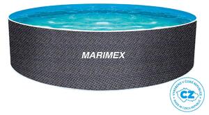 Piscina fuori terra con pareti in acciaio Orlando Pool 3,05 x 0,91 m RATTAN con skimmer