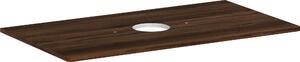 Hansgrohe Xelu Q Console avec découpe ronde au centre, 980x550, pour vasque à poser, sans trou pour robinet, 54114630, 54114630