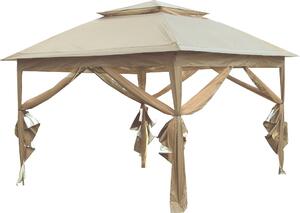 Gazebo da giardino Marimex con zanzariera (3x3x2,9 m) - beige