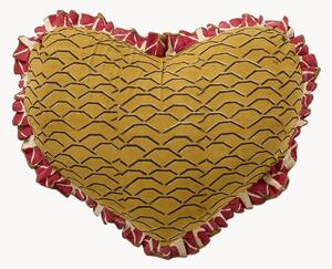 Cuscino decorativo grande in cotone fatto a mano Erin