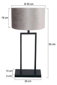 Steinhauer Lampada da tavolo Stang, Nero, Soggiorno / Sala da pranzo, Metallo, Lampada da tavolo