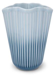 Vaso azzurro in ceramica (altezza totale 20,5 cm) Hammershøi – Kähler Design