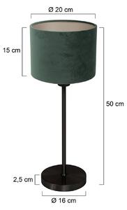Mexlite Lampada da tavolo Noor, Nero, Soggiorno / Sala da pranzo, Metallo, Lampada da tavolo