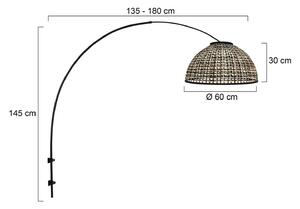 Steinhauer Applique da parete Sparkled Light, Nero, Soggiorno / Sala da pranzo, Metallo, Applique