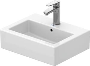 Duravit Vero 45cm lavabo à main, avec trop-plein, avec trou pour robinet banc, avec trou pour robinet, 07044500001, 07044500001