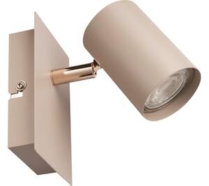 Kanlux 90780 - Faretto da parete EVALO 1xGU10/10W/230V beige/dorato