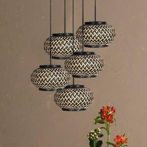 Steinhauer Lampada a sospensione NoxLight, dimmerabile, Nero, Soggiorno / Sala da pranzo, Metallo, Lampada a sospensione