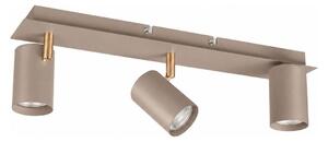 Kanlux 90782 - Faretto EVALO 3xGU10/10W/230V beige/oro