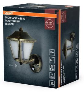 Osram - Lampada da parete esterna con sensore TRADITION UP 1xE27/60W/230V IP44