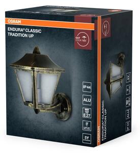 Osram - Lampada da parete esterna TRADITION UP 1xE27/60W/230V IP44