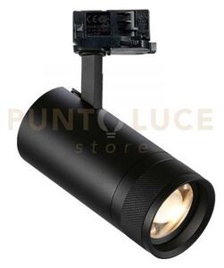 Eos proiettore 3-phase led cob bridgelux led 25 w 20-55° 2950 lm 30