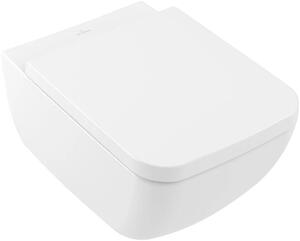 Villeroy & Boch Collaro vaso wc con copriwater a discesa lenta sospeso senza brida bianco 4626HSR1