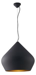 Luce Ambiente Design Lampada a sospensione Tholos, dimmerabile, Nero, Soggiorno / Sala da pranzo, Metallo, Moderno, Lampada a sospensione