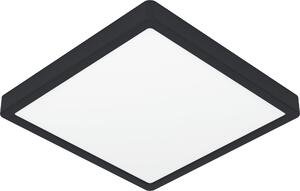 Eglo Plafoniera LED Fueva 6-Z nero 30 x 30 cm RGB dimmerabile