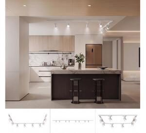 BRILAGI - Faretto nel sistema a binario HUSKY 8xGU10/10W/230V 300 cm bianco