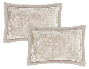 Federe per cuscino in set in velluto 2 pz 50x75 cm Crushed Velvet – Catherine Lansfield