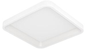 EGLO connect.z, plafoniera LED smart home Loretello-Z, lampada da soffitto dimmerabile, compatibile con ZigBee e Matter, controllo tramite app e comandi vocali Alexa, RGB, 35x35 cm