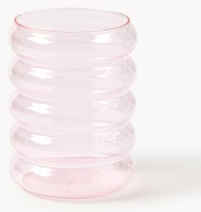Set di 4 bicchieri da long drink in vetro soffiato borosilicato Bubbly