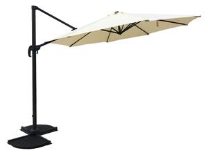 Ombrellone crema 300x300 cm Deluxe - Garden Pleasure