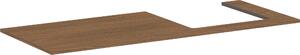 Hansgrohe Xilesa E Console avec découpe à droite pour vasque à encastrer polie, 1375x550x16mm, 54273550, 54273550