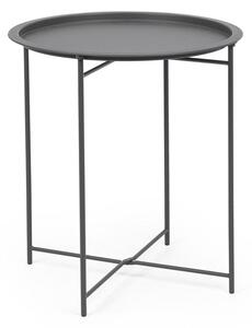 Tavolino da giardino rotondo in acciaio ø 46 cm Austin – Bizzotto