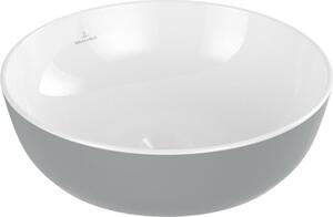 Villeroy & Boch Artis, lavabo à poser, rond, sans trop-plein, 430x430mm, 417943BCT7, 417943BCT7