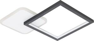 Eglo 900422 GAFARES Plafoniera LED 15W 330x330mm nero bianco colore luce regolabile dimmerabile