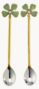 Set di 2 cucchiaini Lucky Clover