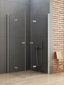 New Trendy New Soleo box doccia 90x90 cm quadrato cromo lucida/vetro trasparente D-0149A/D-0153A