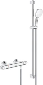 Miscelatore doccia GROHE THM Grohtherm 1000 con set doccia da 900 mm, cromato